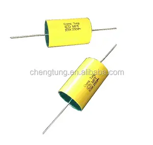 Metal Film Capacitor Axial Lead Metallized Polypropylene Film Capacitor