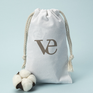 Wholesale Personalized Drawstring Cotton Bags Eco Friendly Packaging Custom Logo Cotton <strong>Draw</strong> String Bag - Product Image 4