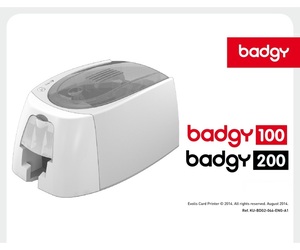 Evolus badgy100 Duy Nhất Hai Mặt Thẻ Màu Máy In USB Truyền Nhiệt In Phù Hiệu Với Trắng Biên Độ Trong Kho - Product Image 3