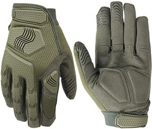 Guantes de goma con molde para disparar para hombres y mujeres, protectores de manos para montar y disparar, a precio barato - Product Image 1
