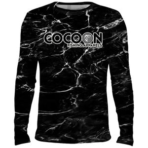 เสื้อตกปลา OEM แบบสั่งทำได้ รุ่นยูนิเซ็กซ์ ปี 2026 คุณภาพพรีเมียม ป้องกันแสงแดด UPF50+ ลายปลากระพงแดง ระบายอากาศได้ดี ซับเหงื่อ แห้งไว - Product Image 5