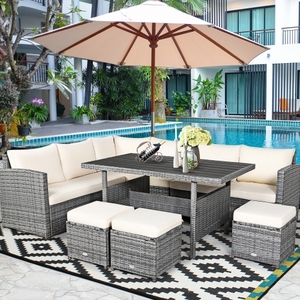 Outdoor Patio Furniture Sets Rattan Garden Lounge <b>Sofas</b> - Product Image 3