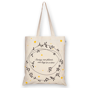Bolsa de Mano de Lona de Algodón de 12 oz con Asas y Patrón Geométrico, Opción de Logotipo Personalizado, Marca Avior - Product Image 2