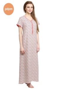 Camisón de algodón para mujer - Product Image 5