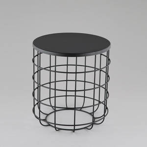 Mesa lateral de hierro negro hecho a mano para compradores comerciales de la India, uso de Hotel, oficina, habitación, nuevos diseños personalizados, tamaño 2022 moderno - Product Image 1