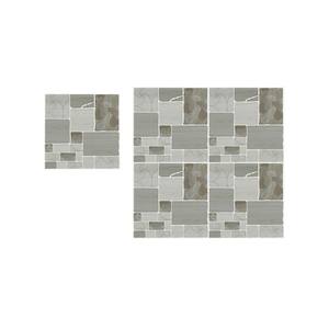 Carrelages en céramique de stationnement d'aspect de pierre grise de couleur pour garer 400x400mm - Product Image 1