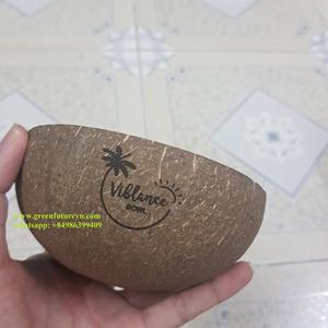 ภาชนะใส่อาหารทรงกลมชามมะพร้าวแบบใช้แล้วทิ้งเทคนิคตามสั่งจัดส่งรวดเร็วคุ้มค่ามากสำหรับตลาดเรา - Product Image 6