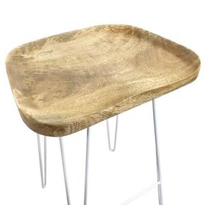 Giá tốt nhất rắn ghế gỗ thanh phân hiện đại Thiết kế công nghiệp cho khách sạn ăn uống ngoài trời phòng khách ứng dụng - Product Image 4