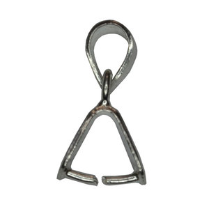 High Quality Sterling Silver Pendant Bails Hook Pinch Bulk Supply <b>Jewelry</b> <b>Findings</b> & Components - Product Image 1