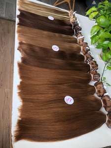 ผมต่อแบบชาวเรมีธรรมชาติสองชั้นแบบนุ่มคลื่นเวียดนามมัดผมสีสันสดใส - Product Image 4