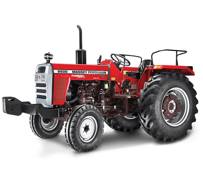 Tractor agrícola de 50 HP, 9500 E, gran capacidad de carga, suministro indio