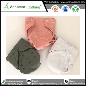 Venta al por mayor, pañal de tela suave reutilizable para bebé - Product Image 3