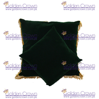 Coussin franges cérémonies coussin de canapé de soutien dorsal de haute qualité/oreiller en velours sur mesure