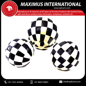 Bolas Decorativas Esféricas Hechas a Mano de Hueso de Cuerno, Rellenos para Jarrones, Centros de Mesa, Hogar, Jardín, Cocina, Sala de Estar - Product Image 2