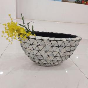 Florero de concha de perla madre de Vietnam, el mejor jarrón para la exportación al mejor precio y artesanía de alta calidad, 100% - Product Image 6
