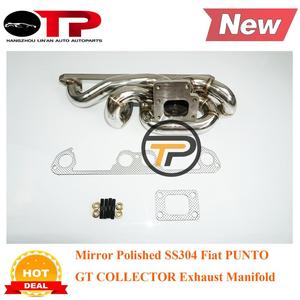 Выхлопная труба OTP для Fiat Punto 1.4GT Tur bo выхлопной коллектор SUS304 с зеркальной полированной поверхностью - Product Image 2