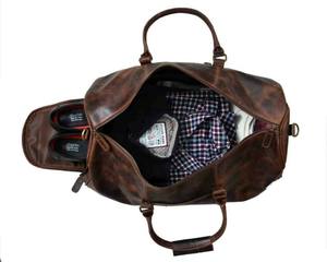 Bolso de viaje de cuero - Product Image 2