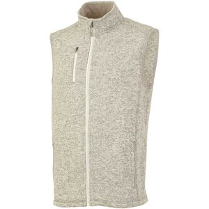 Créateurs de mode Sublimation blanc décontracté mélange de Polyester hommes doux polaire gilet polaire gilet pour hommes avec impression personnalisée Logo étiquettes - Product Image 5