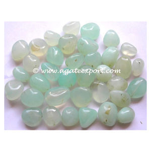 Pierres roulées Aqua Onyx de haute qualité Pierre semi-précieuse artisanale de qualité supérieure - Product Image 2