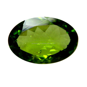 Cojín de peridoto verde, forma de mezcla cuadrada ovalada, piedras preciosas facetadas sueltas, piedra natal de agosto, fabricación de joyas, piedra de nacimiento preciosa OEM - Product Image 5