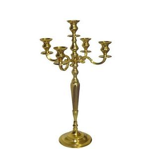 Bougeoir en cristal à 5 bras, chandelier d'église, pièce centrale pour mariage, décor de noël - Product Image 4