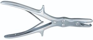 Pinzas quirúrgicas de sujeción de hueso Rongeur, instrumentos ortopédicos de acero inoxidable alemán con mandíbulas rectas, CE - Product Image 3