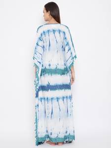 Attractive Full Length Loose Bohemian Tie Dye Lady <b>Beach</b> Women Flowing <b>Kaftan</b> <b>for</b> Summers <b>Kaftan</b> - Product Image 4