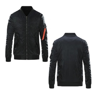 Chaqueta Bomber Personalizada para Hombre, Talla Grande, Resistente al Viento e Impermeable, con Cierre Completo, Cuello y Bolsillos, Chaqueta de Invierno Totalmente Personalizable - Product Image 1
