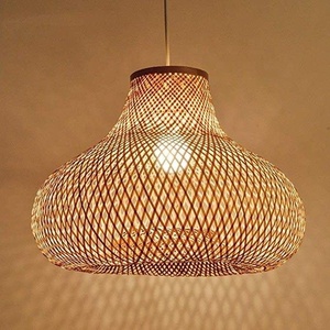 โคมไฟไม้ไผ่หวายดีไซน์โบราณโคมไฟสำหรับงานหัตถกรรมโคมไฟร้านอาหาร/โคมไฟไม้ไผ่สไตล์วินเทจ - Product Image 1