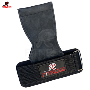 Protège-paume en cuir de vachette personnalisé pour haltérophilie, sangle de poignet et attelle de poignet - Product Image 4