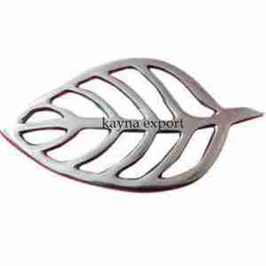 Latest Design Black Matt Finished Round Aluminum Eco-Friendly <b>Trivet</b> Unique Luxury Sturdy Finished Home Kitchen Use Sale <b>Trivet</b> - Product Image 3