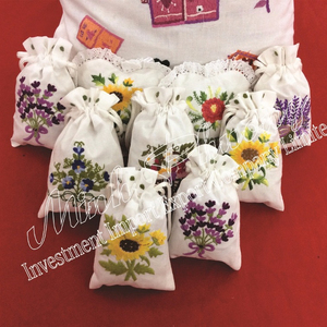 Bolsa de bolsita de alta calidad-100% algodón/Lino-Premium - Product Image 3