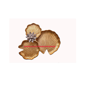 High Quality Premium Metal <b>Disposable</b> <b>Bowls</b> Set with Eco-Friendly Lotus Handle Customized New Design Collection Top Selling - Product Image 1