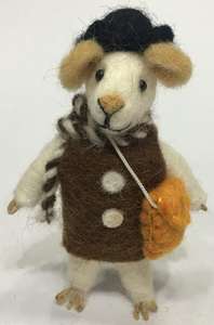 Familiale de souris en feutre aiguille, mignon, fait à la main, livraison gratuite, russie - Product Image 6