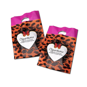 Wholesale Custom <b>Die</b> Cut Handle Garment Bag Shopping Bags for Clothes Plastic Bags With Logo Service From Vietnam Manufacturer - Product Image 1