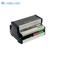 Convertisseur Liteputer 2CH DMX512/EDX vers DALI avec entrée AC 100-240V, garantie 1 an, interrupteur manuel, 108x90x62mm, 160g, fabriqué à Taïwan