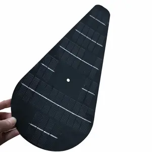 定制尺寸水滴形状高传输迷你Etfe柔性太阳能电池板3.6w中国不规则形状太阳能电池板