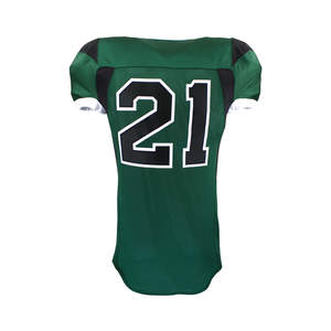 Maillots de football américain, t-shirts sublimés, logo brodé personnalisé, polyester mesh, streetwear, maillots de foot, avec option OEM - Product Image 6