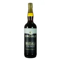 Hochwertiger italienischer süßer Marsala feiner Cantine Ercole DOC 75cl 1 Jahr alter angereicherter Wein Made in Italy