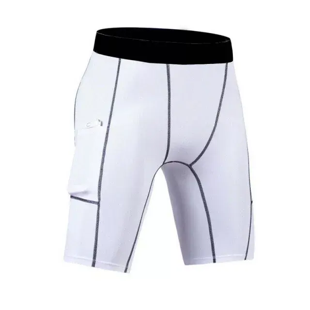 Factory Made Men Breathable Compression Shorts Men Running Sport Short Pants Training Compression Shorts