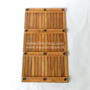 Teak Shower Mats and Bath Mats, Floor Mat Bathroom Mat, Wholesale Custom Bathroom Anti Slip Bath Mat