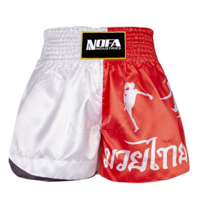 Shorts de kickboxing et de Muay Thai de conception personnalisée professionnelle vêtements d'entraînement de boxe Offre Spéciale - Product Image 5