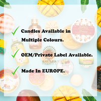 Handgemachte Öko-Unparfümierte Onyx-Palmwachs-Kunstkerzen in 13 Farben für Heim, Party, Geschenk, Dekoration, Vielseitige Verwendung, Private Label Saules