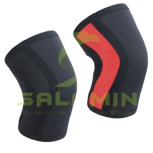 Unisex Fitness Neoprene <b>Knee</b> Support Sleeve Elastic Pullover <b>Protector</b> with Custom Logo Nylon Material Compression Function - Product Image 1