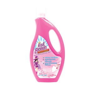 King's Stella 910ML Pink Sakura Scented Household <b>Floor</b> Liquid <b>Cleaner</b> Dirt Removal <b>Floor</b> Detergent Needed at Distribution - Product Image 1
