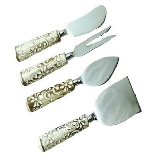 Ensemble de couverts personnalisés d'hôtel en acier inoxydable brillant avec étui, poli à miroir, emballage, Promotion, service à fromage - Product Image 4