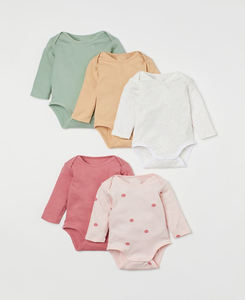 Gran oferta, monos de punto de algodón 100% para bebés y bebés, diseño sólido informal elegante, última llegada - Product Image 2