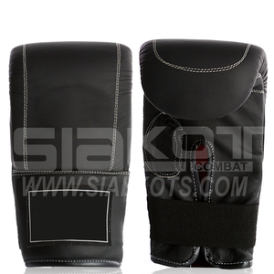 Gants de boxe mixtes en cuir pour Arts martiaux, plus de rembourrage, sac de frappe sans doigts - Product Image 1