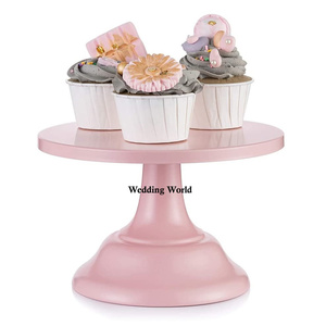 Présentoir à gâteaux galvanisé Forme ronde Présentoir à gâteaux fantaisie de créateur fait à la main Présentoir à gâteaux classique et élégant en métal de luxe Vente en gros - Product Image 4