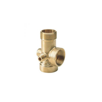 Raccord rapide OEM personnalisé sans plomb 1/2" BSP en laiton à 5 voies pour pompe à eau, connecteur, joint, union, coupleur, raccords de plomberie